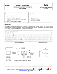 Datasheet 61090-002 manufacturer Micropac