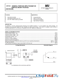 Datasheet 61113 manufacturer Micropac