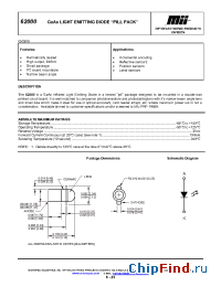 Datasheet 62000-X0X manufacturer Micropac