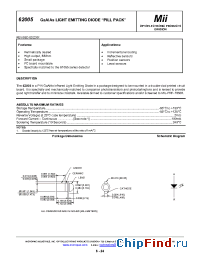 Datasheet 62005-103 manufacturer Micropac