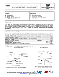 Datasheet 66005-002 manufacturer Micropac