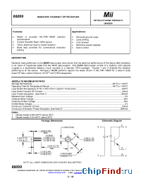 Datasheet 66099-103 производства Micropac