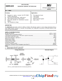 Datasheet 66099-401 manufacturer Micropac