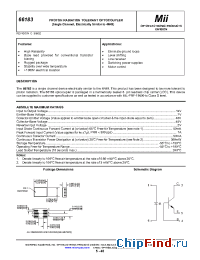 Datasheet 66183-101 manufacturer Micropac