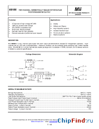 Datasheet 66186-004 manufacturer Micropac
