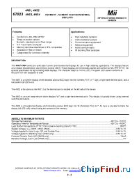 Datasheet 67023 manufacturer Micropac