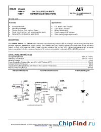 Datasheet JAN1N6610 manufacturer Micropac