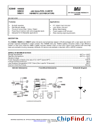 Datasheet JANM19520H производства Micropac