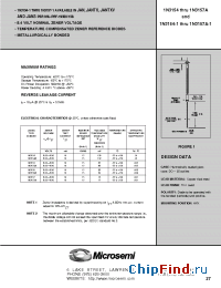 Datasheet 1N3154-1 manufacturer Microsemi