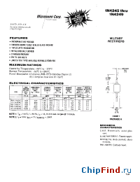 Datasheet 1N4246 manufacturer Microsemi