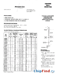 Datasheet 1N4897A manufacturer Microsemi