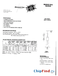 Datasheet 1N4948 manufacturer Microsemi