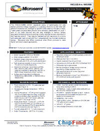 Datasheet 1N5335B manufacturer Microsemi