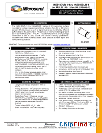 Datasheet 1N5518TR-1 manufacturer Microsemi