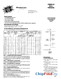 Datasheet 1N5520 manufacturer Microsemi