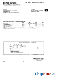 Datasheet 1N5610 manufacturer Microsemi