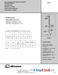Datasheet 1N5614 manufacturer Microsemi