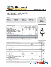 Datasheet 1N5812 manufacturer Microsemi