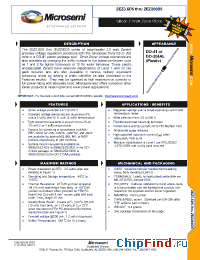 Datasheet 2EZ180D5 manufacturer Microsemi