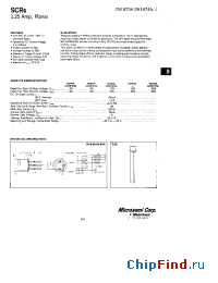 Datasheet 2N1872 manufacturer Microsemi