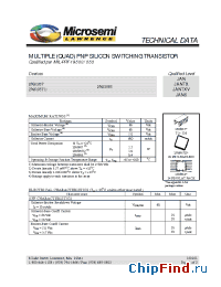 Datasheet 2N6987UJANTXV manufacturer Microsemi