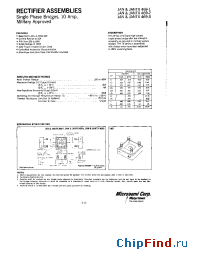 Datasheet 469-2 manufacturer Microsemi