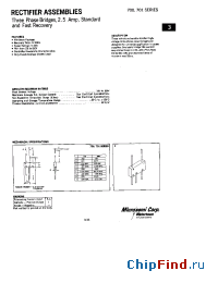 Datasheet 701-4 manufacturer Microsemi