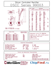 Datasheet 99003-2N17952 manufacturer Microsemi