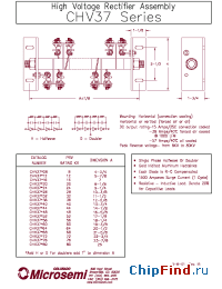 Datasheet CHV37H36 производства Microsemi
