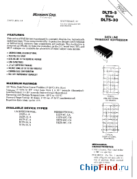 Datasheet DLTS-13CA производства Microsemi