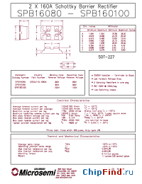 Datasheet DSS2X110-080A manufacturer Microsemi