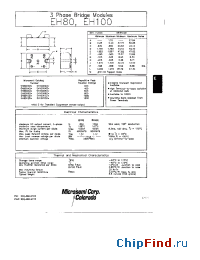 Datasheet EH10008ZI manufacturer Microsemi