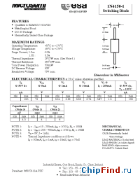 Datasheet ESA1N4150-1 производства Microsemi