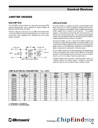 Datasheet GC4701 manufacturer Microsemi