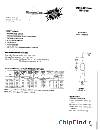 Datasheet JAN1N4944 производства Microsemi