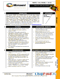 Datasheet JAN1N959B-1 manufacturer Microsemi