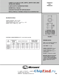 Datasheet JANS5822US manufacturer Microsemi