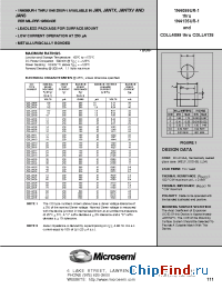 Datasheet JANTX1N4100C manufacturer Microsemi