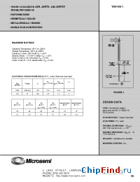 Datasheet JANTX1N4148-1 manufacturer Microsemi