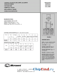 Datasheet JANTX1N4150UR-1 manufacturer Microsemi