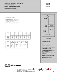 Datasheet JANTX1N5196 manufacturer Microsemi