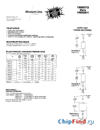 Datasheet JANTX1N6074 manufacturer Microsemi