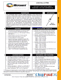 Datasheet LC120 manufacturer Microsemi