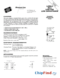 Datasheet LCE12 manufacturer Microsemi