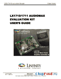 Datasheet LX1710-1 manufacturer Microsemi