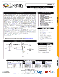 Datasheet LX8385B-33CDD manufacturer Microsemi