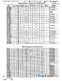 Datasheet PTC484P manufacturer Microsemi