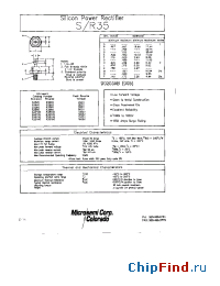 Datasheet R3540 manufacturer Microsemi