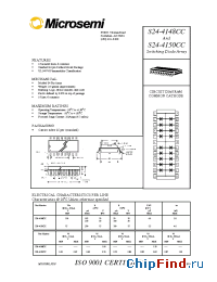 Datasheet S24-4148CC manufacturer Microsemi