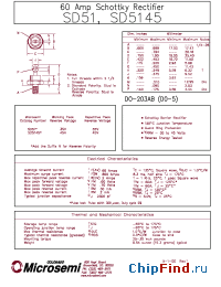 Datasheet SBR82 manufacturer Microsemi